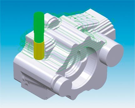 ���. 12. CAM-������� ��� ��� ������ ������������ 3D-������ ����������� ��������